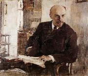 Nikolay Fechin Portrait of Lenin oil on canvas